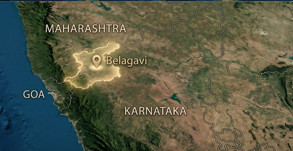 Belagavi at the confluence of Maharashtra, Goa, and Karnataka